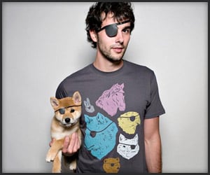 Animals With Eyepatches Tee