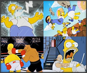Homer’s Painful Moments