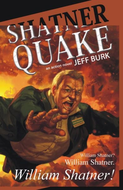 Shatner Quake: A Horrible Book Cover