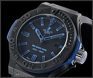 Hublot Black/Blue Watch