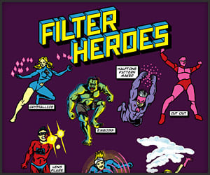 Filter Heroes T-shirt