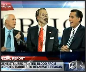 Funny: Zombie Reagan