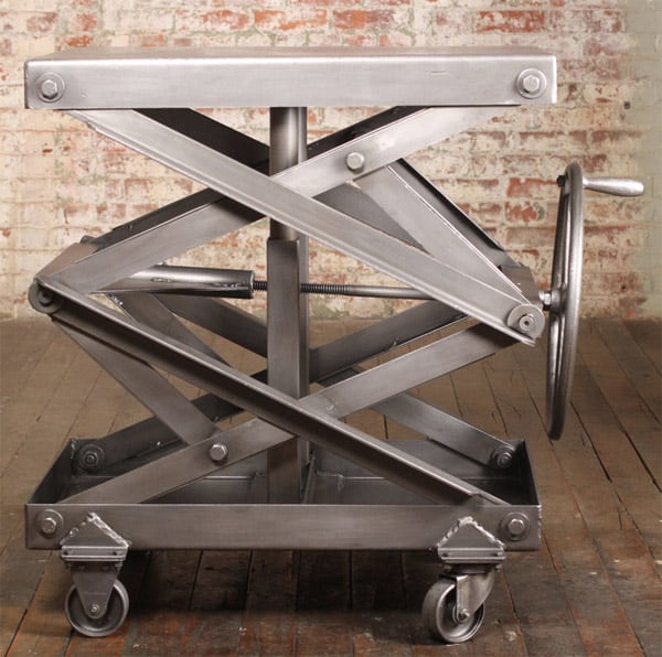 Scissor Lift Table The Awesomer