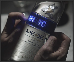 Medea LED Vodka Bottle