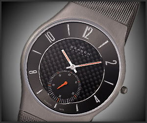 Titanium Mesh Strap Watch