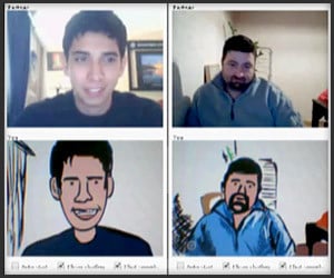 Chatroulette Speed Painting