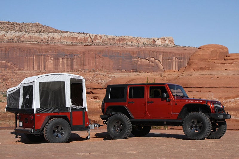 Jeep at camper #3