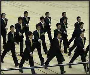 Japanese Synchronized Marching