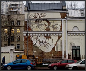 Wall Portraits by Vhils
