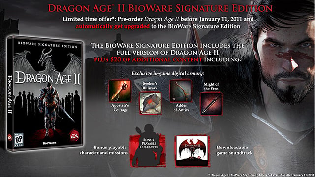 Dragon Age 2 Signature Edition. Dragon Age 2 Signature Edition