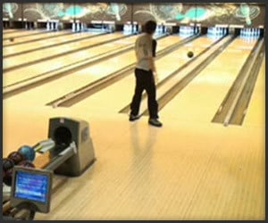 Unlikely Bowling Shot