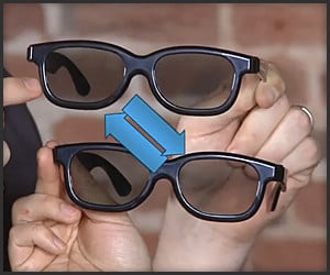 Turn 3D Glasses Into 2D Glasses