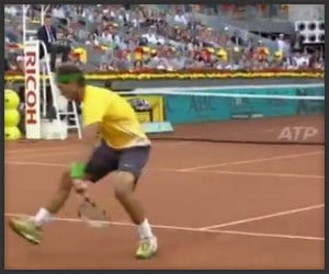 Nadal’s Tweener Shot