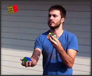 Rubik’s Juggling