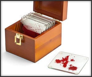 Dexter Blood Slide Coasters