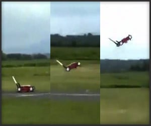 The Flying Lawnmower