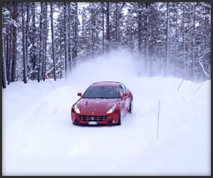 Ferrari FF Snow Rally