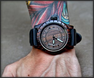 Flud Big Ben Oak Watch