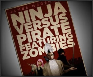 Ninja vs. Pirate Featuring Zombies