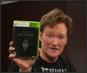 Conan Plays Skyrim
