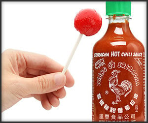 Sriracha Lollipops