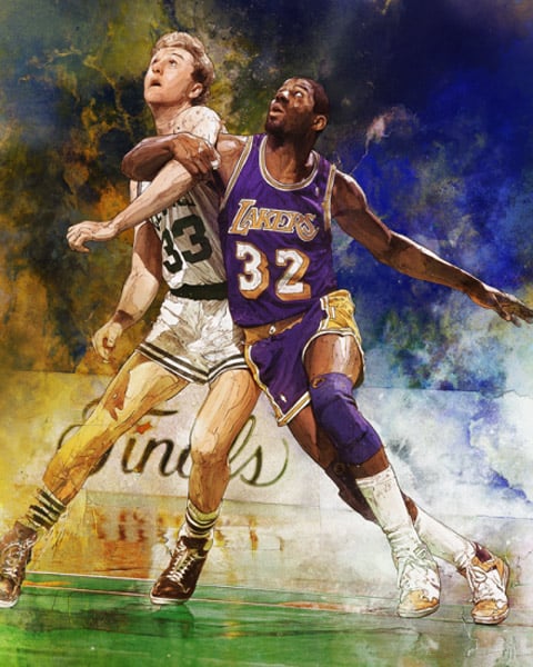 RareInk NBA Art - The Awesomer