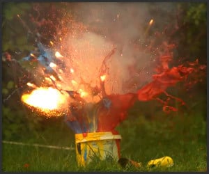 Slow-Mo Paint Explosions