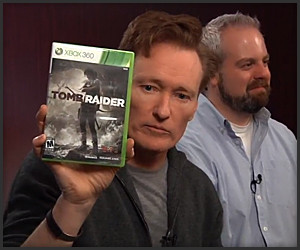 Conan Plays Tomb Raider