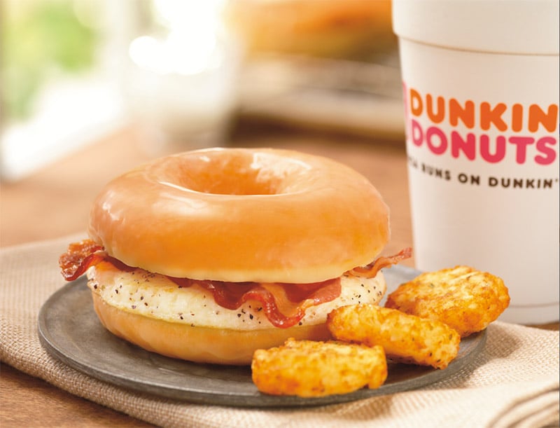 Bacon Donut Sandwich