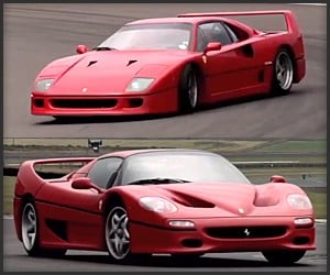 Ferrari F40 vs. Ferrari F50