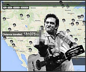 Johnny Cash Has Been Everywhere