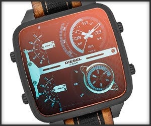 Diesel Square Daddy Watches