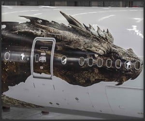 Air New Zealand Smaug Reveal