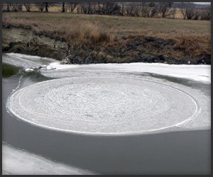 Spinning Ice Circle