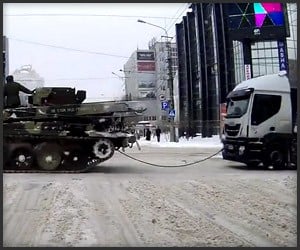 Towing a Truck: Russian Style