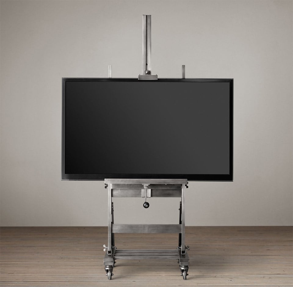 Metal TV Easel The Awesomer