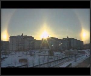 Sun Dogs over Moscow