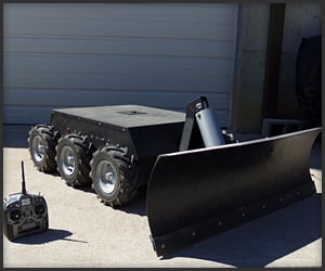RC Snow Plow Robot