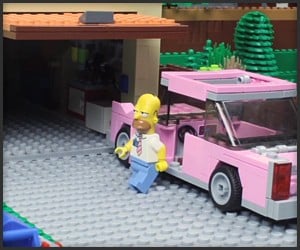 LEGO Simpsons Couch Gag
