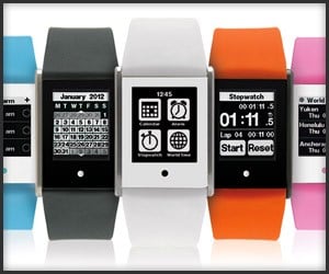 Phosphor Touch Time Watch