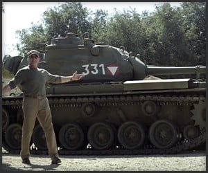 Ride a Tank with Arnold