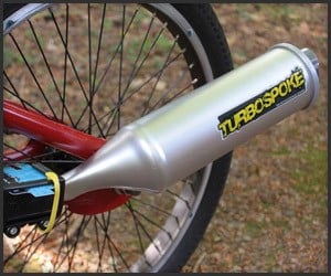 Turbospoke Bicycle Exhaust Pipe
