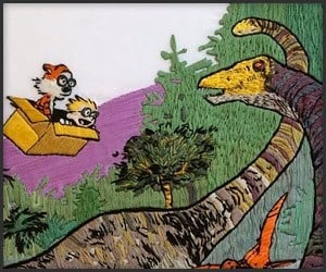 Calvin and Hobbes Embroidery
