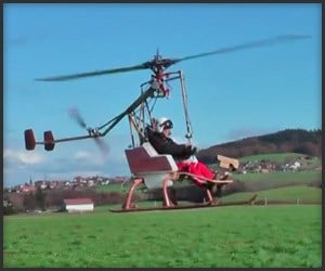 Hydrogen Peroxide Helicopter