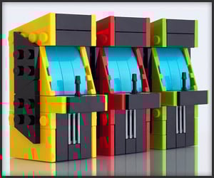 LEGO Arcade Machine Ornaments