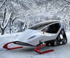 Snow Crawler Snowmobile Concept