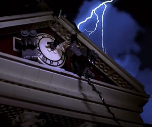 BTTF LEGO Clock Tower Sequence
