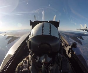 Awesome F18 Fighter Footage