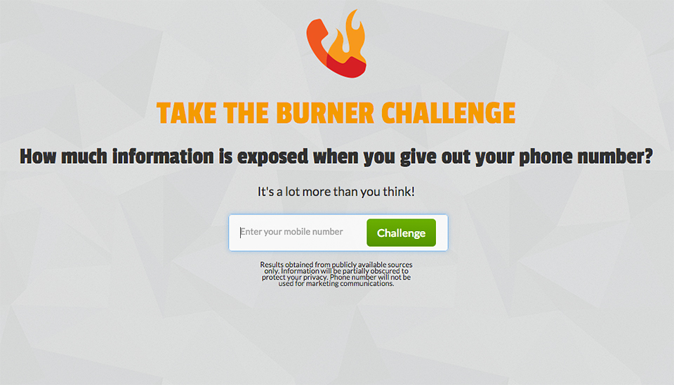 The Burner Challenge