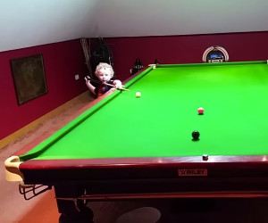 3-Year-Old Snooker Ace